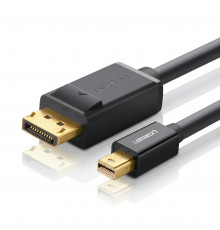 Видеокабель-адаптер | Mini-DisplayPort (DP) на DisplayPort (DP) | UGREEN MD105 | 1.5 метра